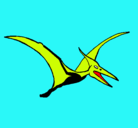 Dibujo Pterodáctilo pintado por pterodactilo