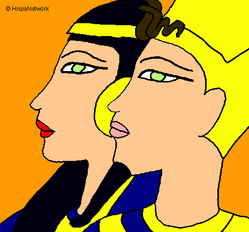 Ramsés y Nefertiti