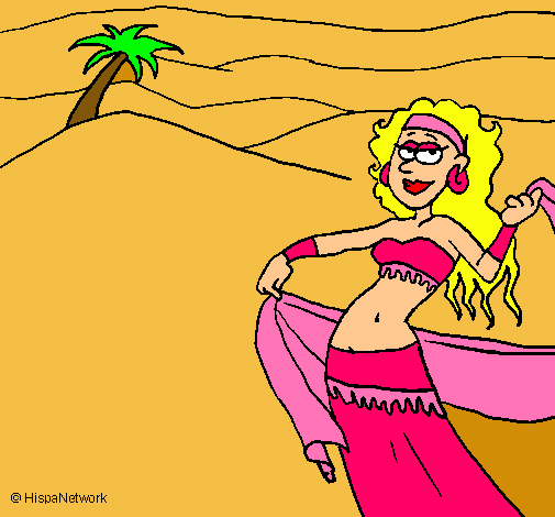 Dibujo Sahara pintado por BarBaRita0