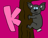 Dibujo Koala pintado por KEMARC