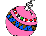 Dibujo Bola de navidad pintado por samirira