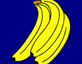 Dibujo Plátanos pintado por margariraria