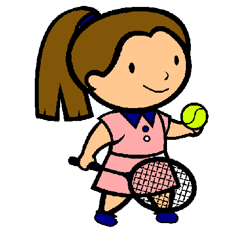 Dibujo Chica tenista pintado por jass