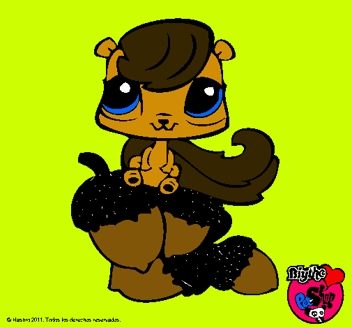 Ardilla Littlest Pet Shop