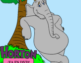 Dibujo Horton pintado por mireiiiiia