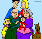 Dibujo Familia pintado por alex1243