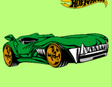 Dibujo Hot Wheels 3 pintado por nitro