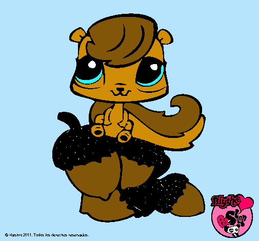 Ardilla Littlest Pet Shop