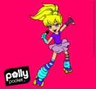 Dibujo Polly Pocket 2 pintado por vaca