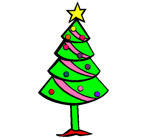 Dibujo Árbol de navidad II pintado por 25E142