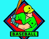 Dibujo Logo de béisbol pintado por iessdiiioddo