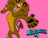 Dibujo Madagascar 2 Alex 2 pintado por MKJUKP