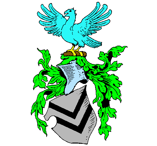 Escudo de armas y aguila 