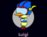 Dibujo Luigi pintado por bongo