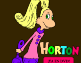 Dibujo Horton - Sally O'Maley pintado por miki2001