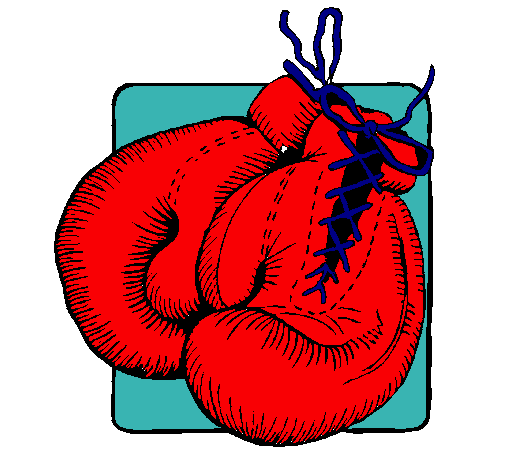 Dibujo Guantes de boxeo pintado por eduar 