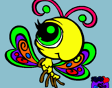 Dibujo Mariposa Littlest Pet Shop 2 pintado por Rauly