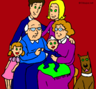 Dibujo Familia pintado por danielcabeza