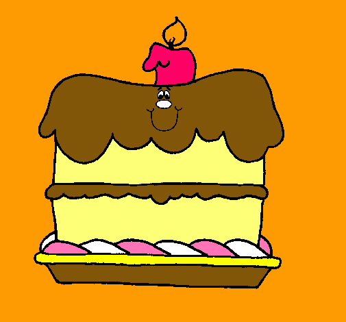 Pastel de cumpleaños