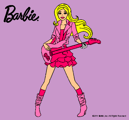 Barbie guitarrista