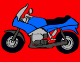 Dibujo Motocicleta pintado por sodukoo