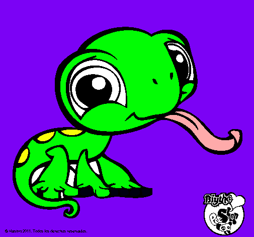 Lagarto Littlest Pet Shop