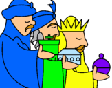 Dibujo Los Reyes Magos 3 pintado por SAANDIILOV