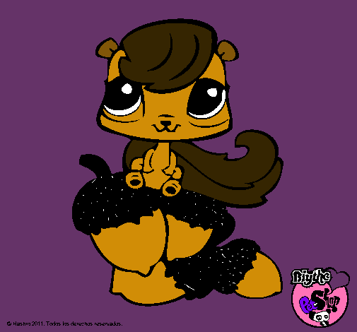 Ardilla Littlest Pet Shop