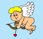 Dibujo Cupido pintado por dsalersy