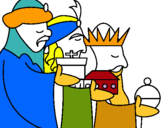 Dibujo Los Reyes Magos 3 pintado por Oscar222