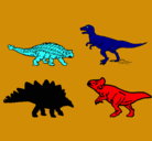 Dibujo Dinosaurios de tierra pintado por JTNHYBDJGFIU