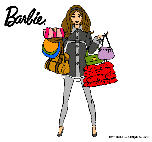 Barbie de compras