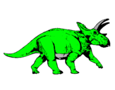 Dibujo Triceratops pintado por ian1105