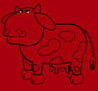 Dibujo Vaca pensativa pintado por asnifhxifhuy