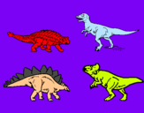 Dibujo Dinosaurios de tierra pintado por hhkuytk