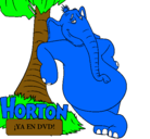 Dibujo Horton pintado por WILLMARI