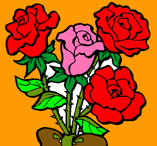 Ramo de rosas