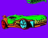 Dibujo Hot Wheels 3 pintado por muelitas