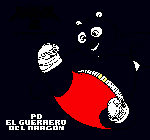 Po el guerrero del dragón