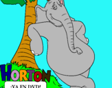 Dibujo Horton pintado por moniks
