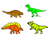 Dibujo Dinosaurios de tierra pintado por migu215