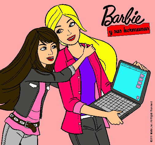 El nuevo portátil de Barbie