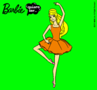 Dibujo Barbie bailarina de ballet pintado por deme
