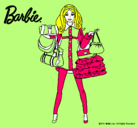 Dibujo Barbie de compras pintado por JULYSMAR