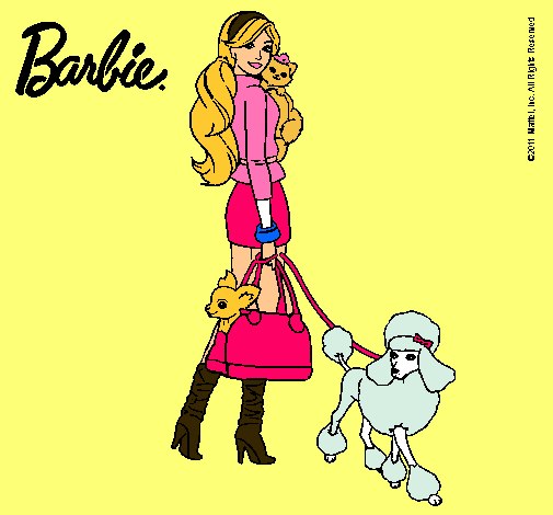 Barbie elegante