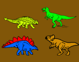 Dibujo Dinosaurios de tierra pintado por CHUMANEL