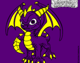 Dibujo Spyro pintado por BAYROL