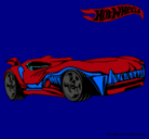 Dibujo Hot Wheels 3 pintado por superboy