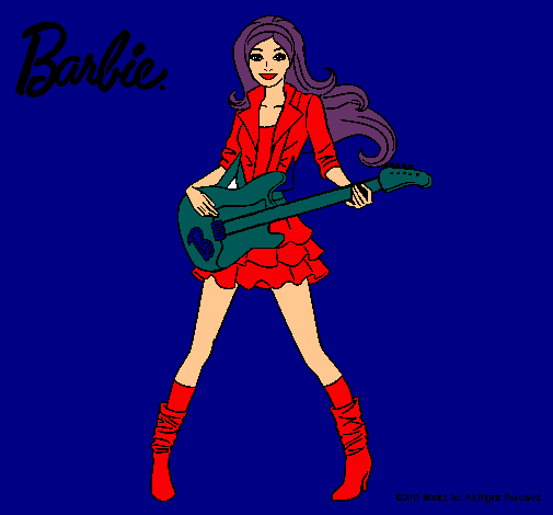 Barbie guitarrista