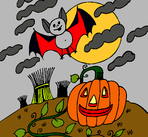 Paisaje de Halloween